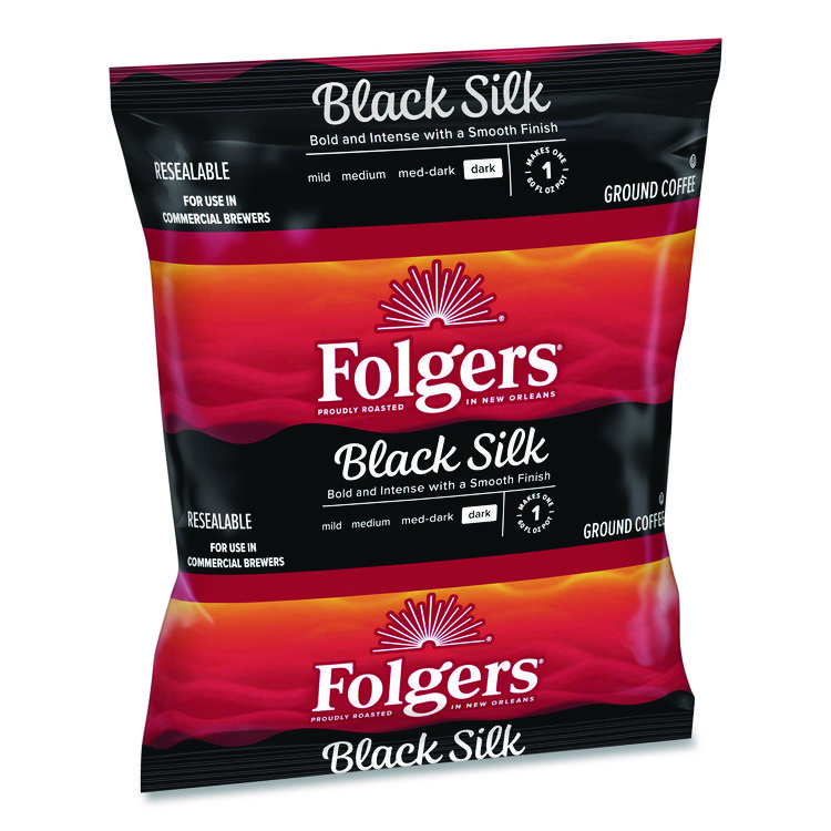 FOL00016 - Folgers Coffee Filter Packs, Black Silk, 1.4 oz Pack, 40Packs/Carton (FOL00016) - Image 2