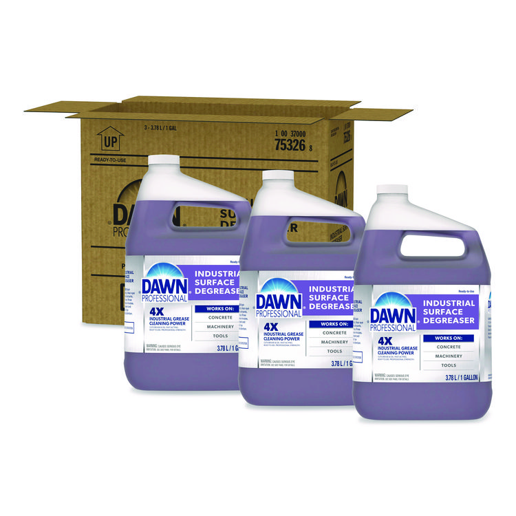 Dawn Professional Heavy Duty Liquid Degreaser, 1 gal, 3/Carton (PGC75326)