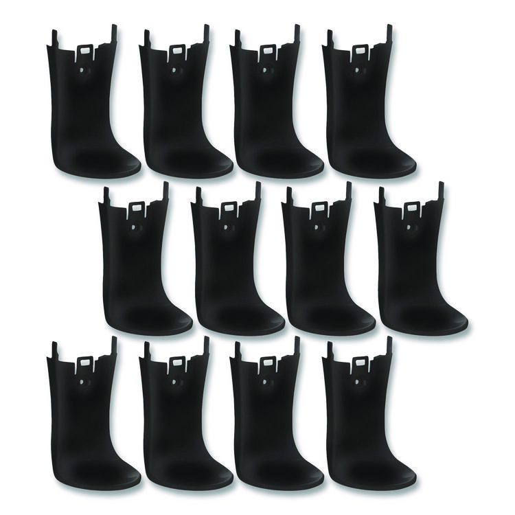 GOJO SHIELD Floor and Wall Protector for ADX and LTX Dispensers, Black (GOJ1045BLK12CT)