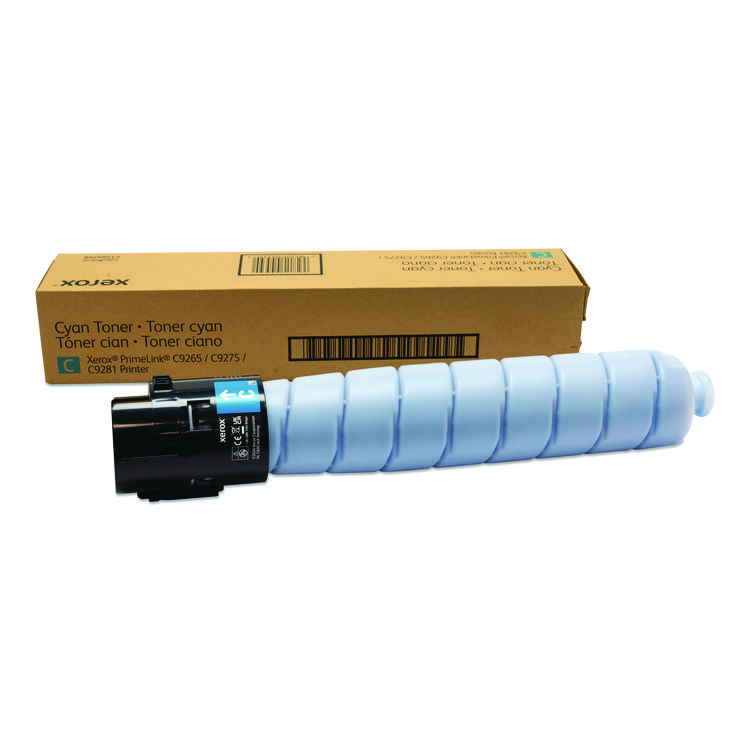 Xerox 006R04852 Toner, 37,500 Page-Yield, Cyan (XER006R04852)