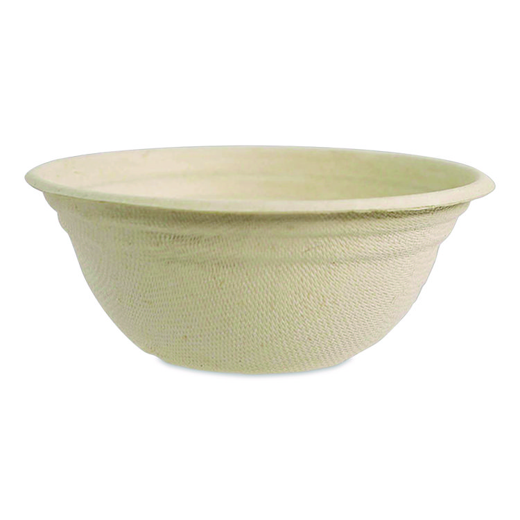 World Centric Fiber Barrel Bowls, 8 oz, Natural, 500/Carton (WORBBSCU8LFS)