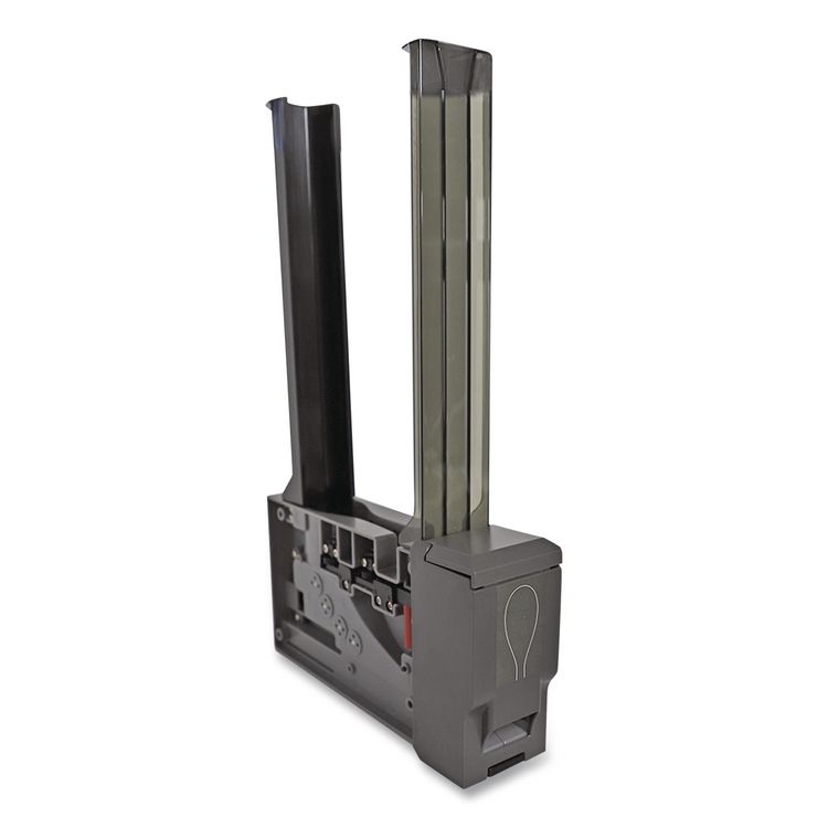 World Centric Cutlery Dispenser Tower, Holds 125 Spoons, 2.6 x 15.4, Gray, 10/Carton (WORDPCPLS)