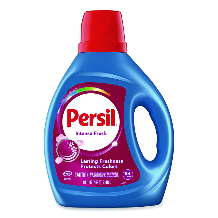 Persil Intense Fresh Liquid Laundry Detergent, 64 Loads, 84 oz Bottle, 4/Carton (DIA05468)