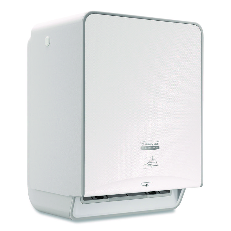 Kimberly-Clark Professional* ICON Automatic Roll Towel Dispenser, 20.12 x 16.37 x 13.5, White Mosaic (KCC58710)