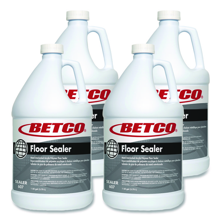BETCO CORPORATION Floor Sealer, 1 gal Bottle, 4/Carton (BET6070400)