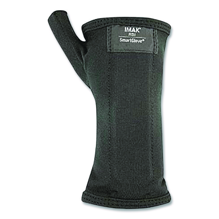 IMAK RSI SmartGlove Flexible Wrist and Thumb Support Splint, Small, Fits Left Hand/Right Hand, Black (IMAA20161)