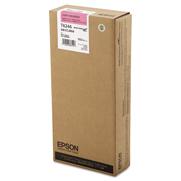 Epson T624600 UltraChrome GS Ink, Light Magenta (EPST624600)