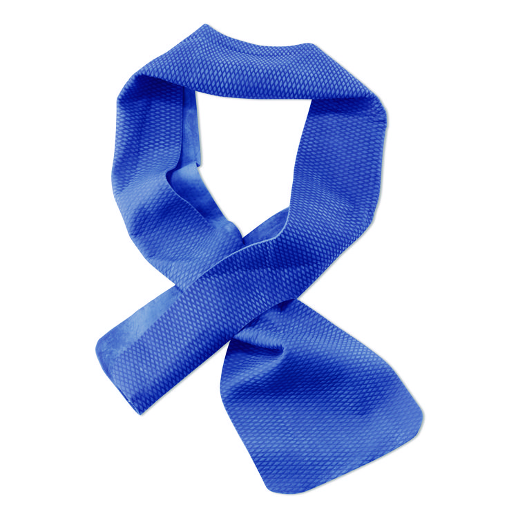ergodyne Chill-Its 6603 Evaporative PVA Cooling Band, 29.5 x 4, One Size Fits Most, PVA, Blue (EGO12418)