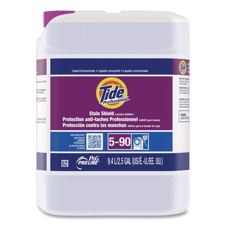 Tide Professional Greasy Stain Fighter Laundry Additive, 2.5 gal Closed-Loop Container (PPL25026)