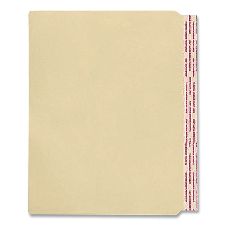 Medical Arts Press Standard Side-Flap Classification Folder Dividers, Letter Size, Manila, 100/Box (MAQ31400)