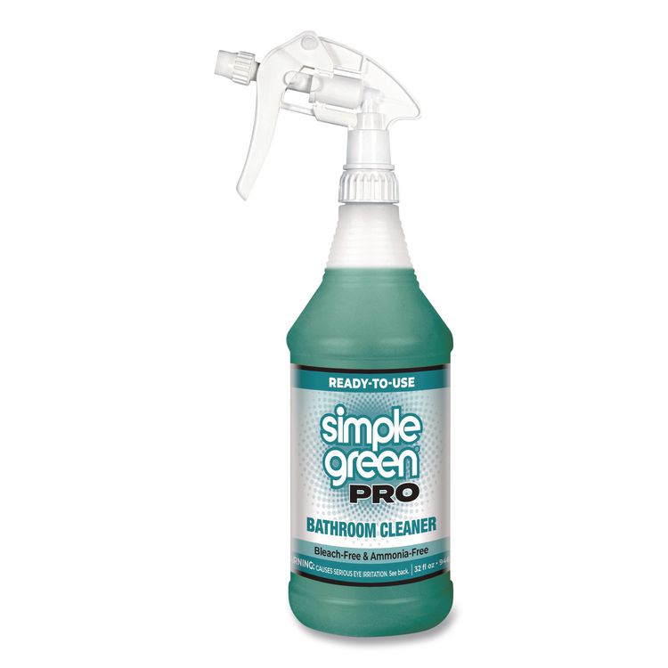 Simple Green Pro Bathroom Cleaner Ready-To-Use, 32 oz Spray Bottle, 12/Carton (SMP1751032)