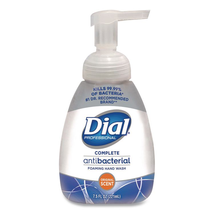 Dial Professional Antibacterial Foaming Hand Wash, Original Scent, 7.5 oz (DIA02936EA)