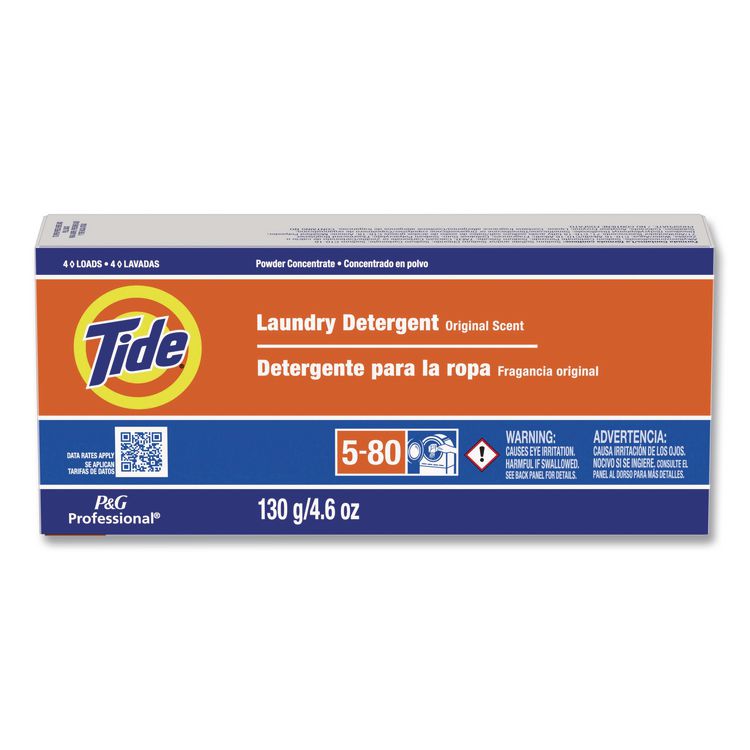 Tide Laundry Detergent Powder, HE Compatible, 4 Loads, 4.6 oz, 14/Carton (PGC51042)