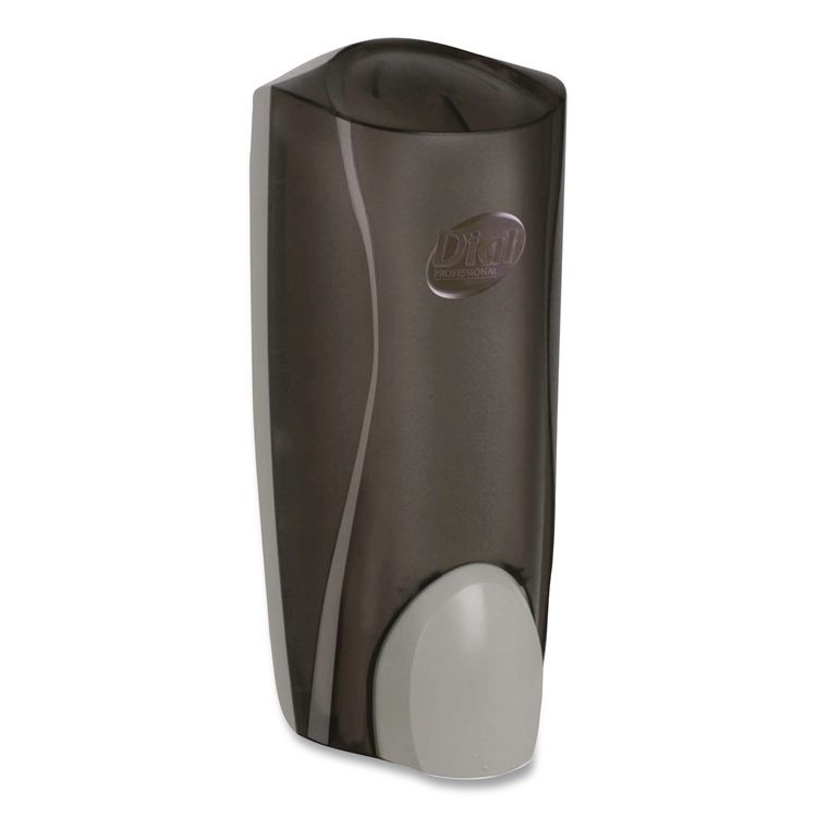 Dial Professional 1 Liter Manual Liquid Dispenser, 1 L. 5.1 x 4 x 12.3, Smoke (DIA03922)