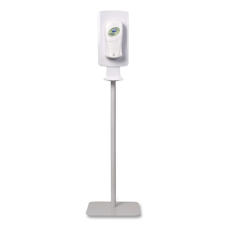 Dial Professional FIT Touch Free Dispenser Floor Stand, 15.7 x 15.7 x 58.3, White (DIA09495EA)