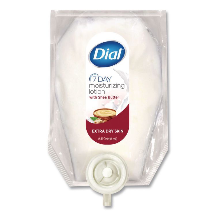 Dial Professional 7-Day Moisturizing Lotion for Versa Dispenser, 15 oz, Refill Pouch (DIA12259EA)