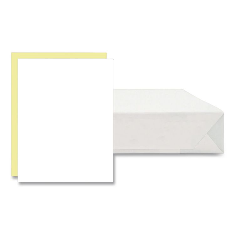Iconex Digital Carbonless Paper, 2-Part, 8.5 x 11, White/Canary, 2,500/Carton (ICX90771003)
