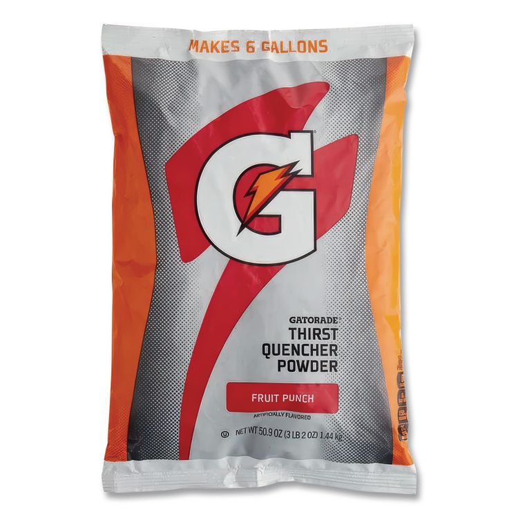 Gatorade Original Powdered Drink Mix, Fruit Punch, 51oz Packet, 14/Carton (GTD33690)