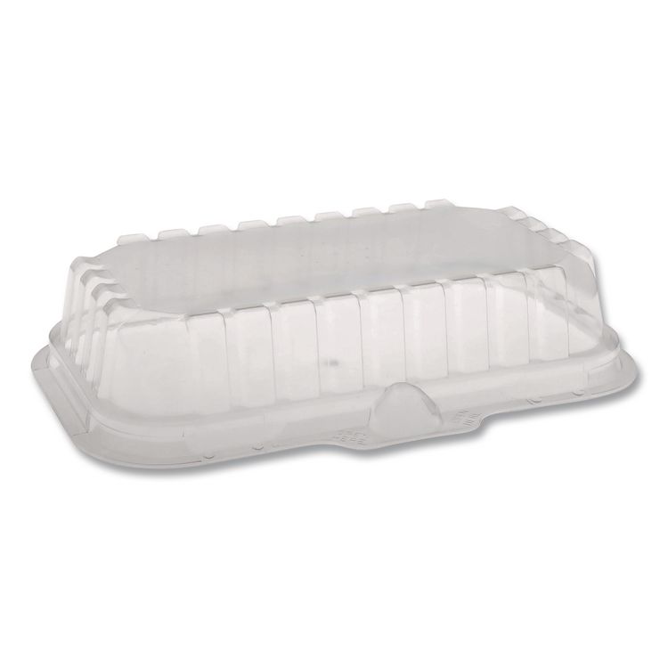 Pactiv Evergreen OPS Dome-Style Lid, 17S Shallow Dome, 8.3 x 4.8 x 1.5, Clear, Plastic, 252/Carton (PCT0CI8S17S0000)