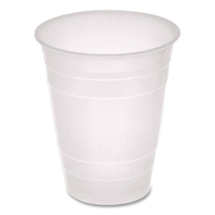 Pactiv Evergreen Translucent Drink Cups, 16 oz, Plastic, 80/Pack, 12 Packs/Carton (PCTYE160)