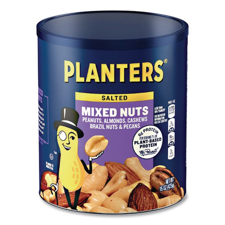 Planters Mixed Nuts, 15 oz Can (PTN01670)