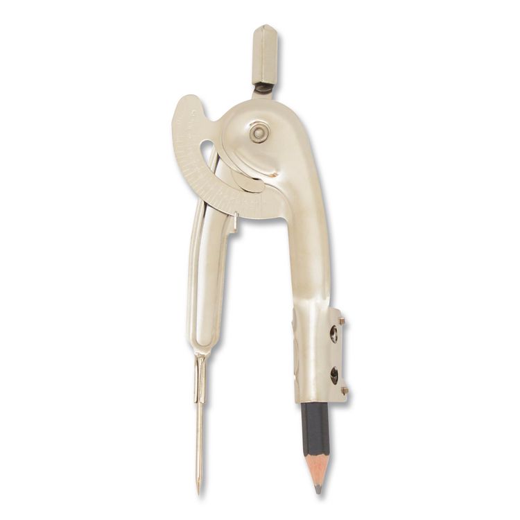 Westcott Ball Bearing Compass, 13" Diameter, Metal, Metallic Color (ACM12201)