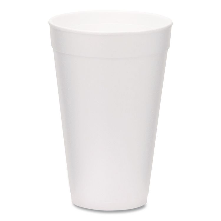 WINCUP CORPORATION Foam Drink Cups, 16 oz, White, 500/Carton (WCP221974)