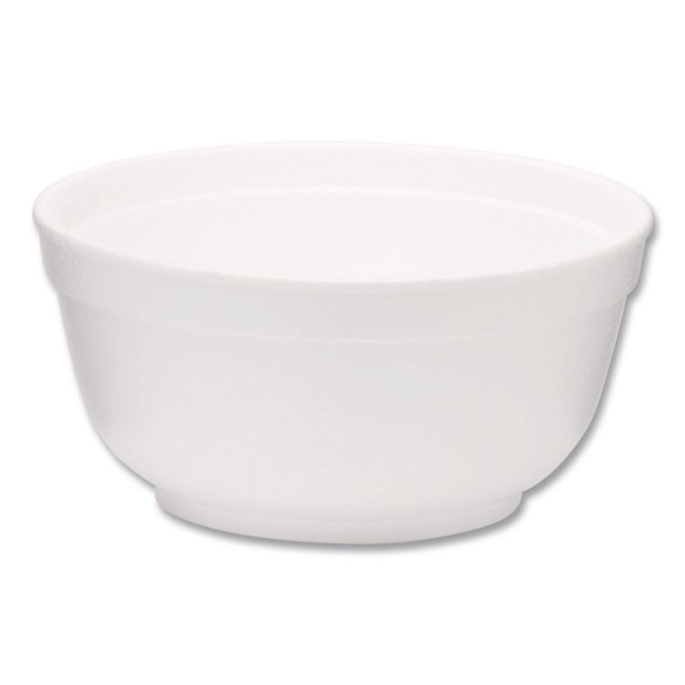 WINCUP CORPORATION Foam Bowls, Squat Style, 8 oz, White, 1,000/Carton (WCP221990)