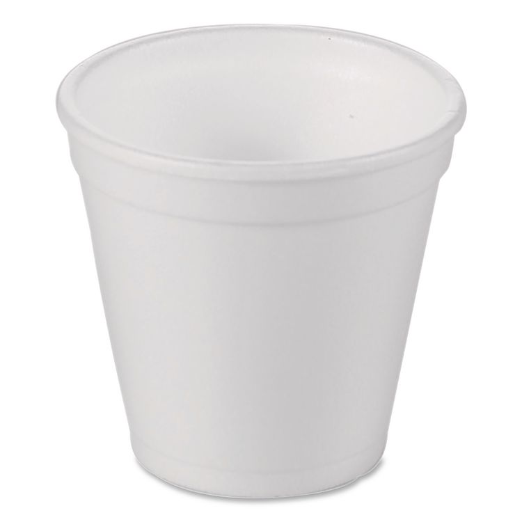 WINCUP CORPORATION Foam Drink Cups, 4 oz, White, 1,000/Carton (WCP221964)