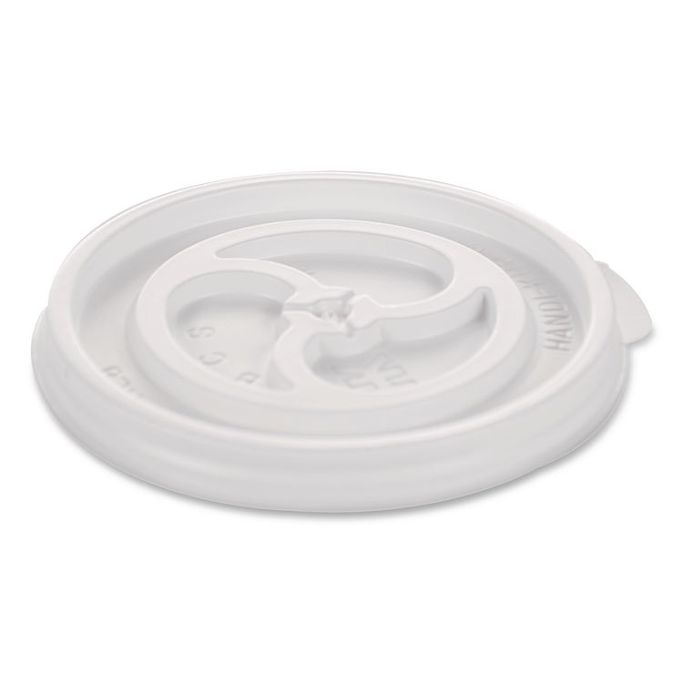 WINCUP CORPORATION Plastic Lids for Foam Cups and Bowls, Slotted, Fits 8 oz to 10 oz Hot Cup, White, 1,000/Carton (WCP222078)