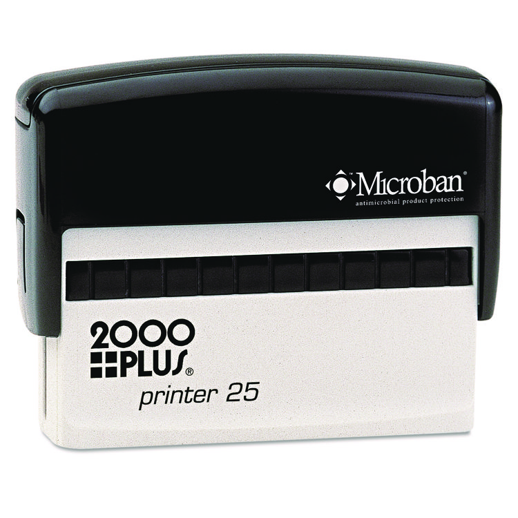 COSCO 2000PLUS Self-Inking Custom Message Stamp, 2.78 x 0.56 (COS1SI25P)