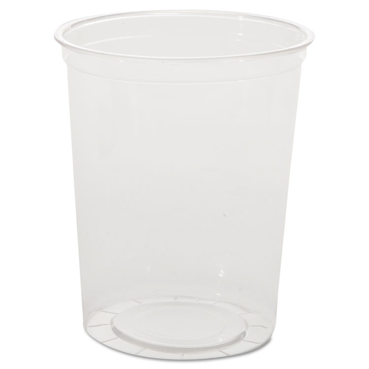 WNA Deli Containers, 32 oz, Clear, Plastic, 50/Pack, 10 Packs/Carton (WNAAPCTR32)