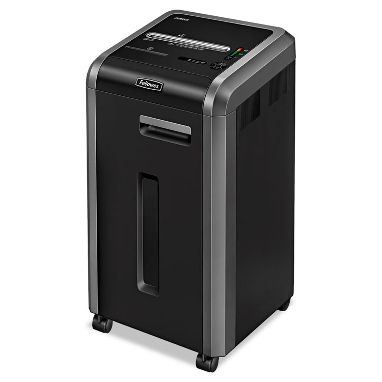 Fellowes Powershred 225Mi 100% Jam Proof Micro-Cut Shredder, 16 Manual Sheet Capacity (FEL4620001)