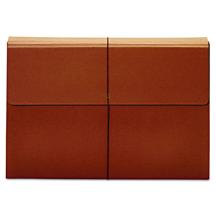 Pendaflex Expanding Wallet, 3.5" Expansion, 1 Section, Elastic Cord Closure, Tabloid Size, Brown (PFXB1060E)