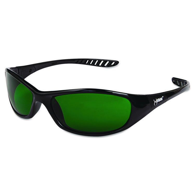 KleenGuard V40 HELLRAISER Safety Eyewear, Black Frame, IR/UV 3.0 Lens (KCC20544)
