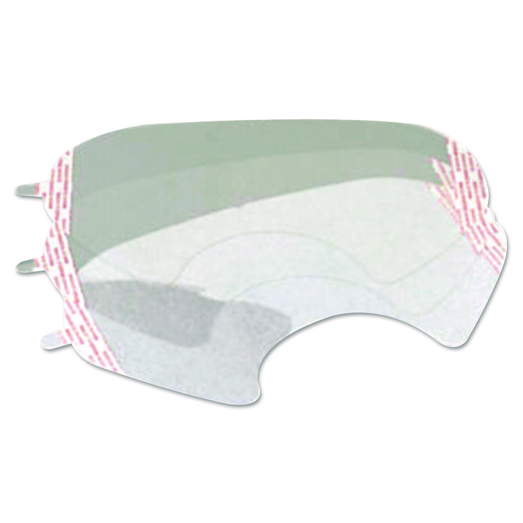 3M 6000 Series Full-Facepiece Respirator-Mask Faceshield Cover, Clear (MMM6885)