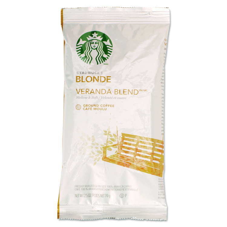 Starbucks Coffee, Veranda Blend, 2.5oz, 18/Box (SBK11020676)