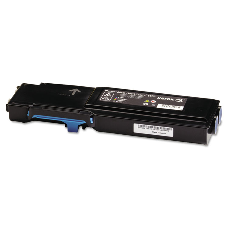 Xerox 106R02241 Toner, 2,000 Page-Yield, Cyan (XER106R02241)