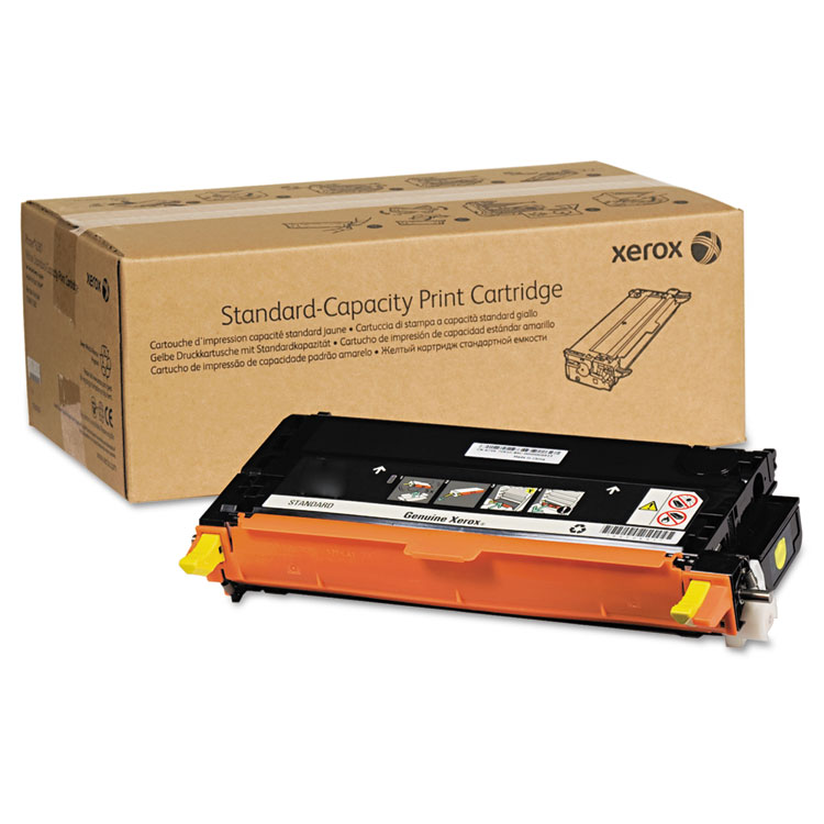 Xerox 106R01390 Toner, 2,200 Page-Yield, Yellow (XER106R01390)