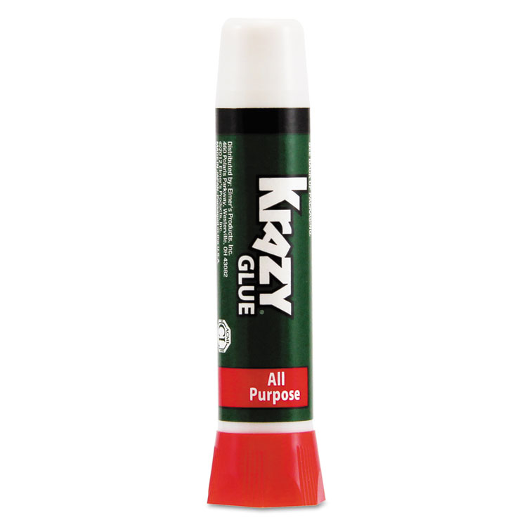Krazy Glue All Purpose Krazy Glue, 0.07 oz, Dries Clear (EPIKG58548R)