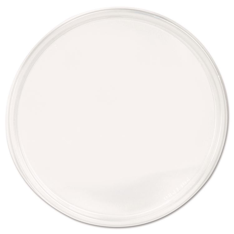 Fabri-Kal PolyPro Microwavable Deli Container Lids, Clear, Plastic, 500/Carton (FABPPLID)