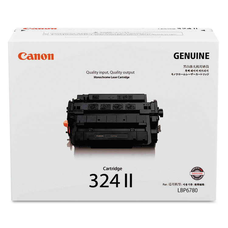 Canon 3482B003 (324LL) High-Yield Toner, 12,500 Page-Yield, Black (CNM3482B003)