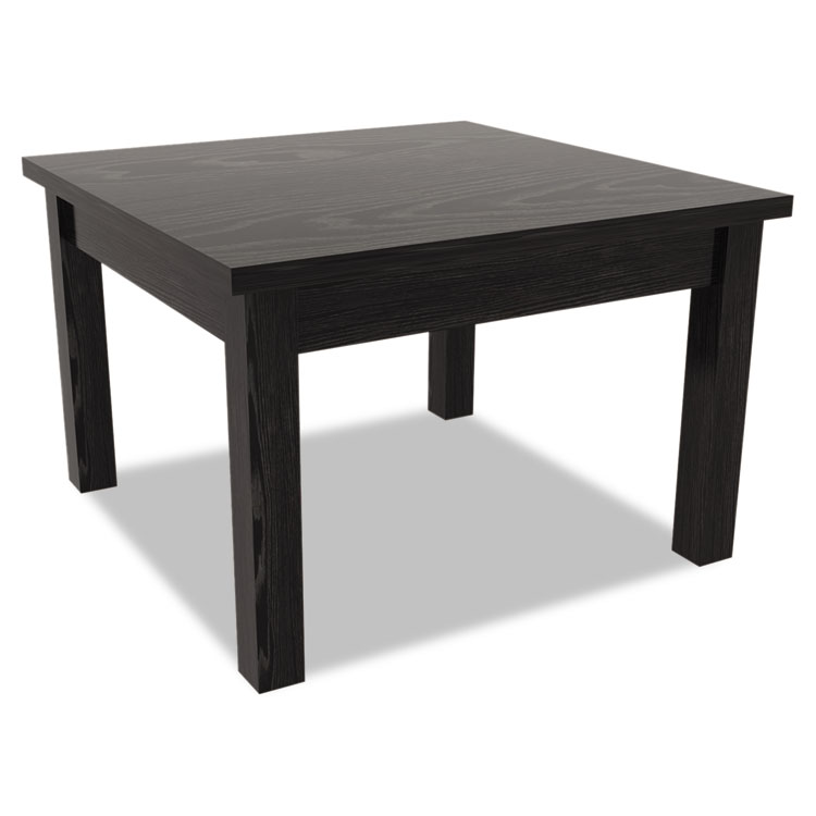 Alera Alera Valencia Series Occasional Table, Rectangle, 23.63w x 20d x 20.38h, Black (ALEVA7520BK)
