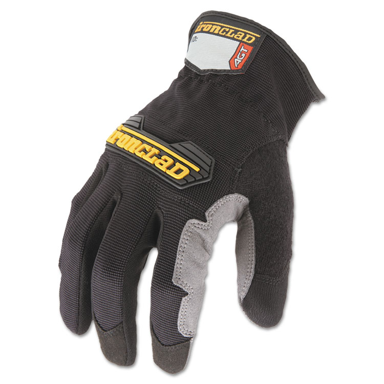 Ironclad Workforce Gloves, EN388: 3121, Medium, Gray/Black, Pair (IRNWFG03M)