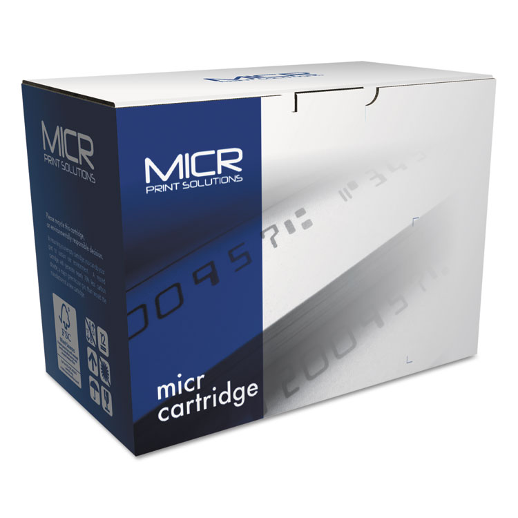 MICR Print Solutions Compatible CF280A(M) (80AM) MICR Toner, 2,700 Page-Yield, Black (MCR80AM)
