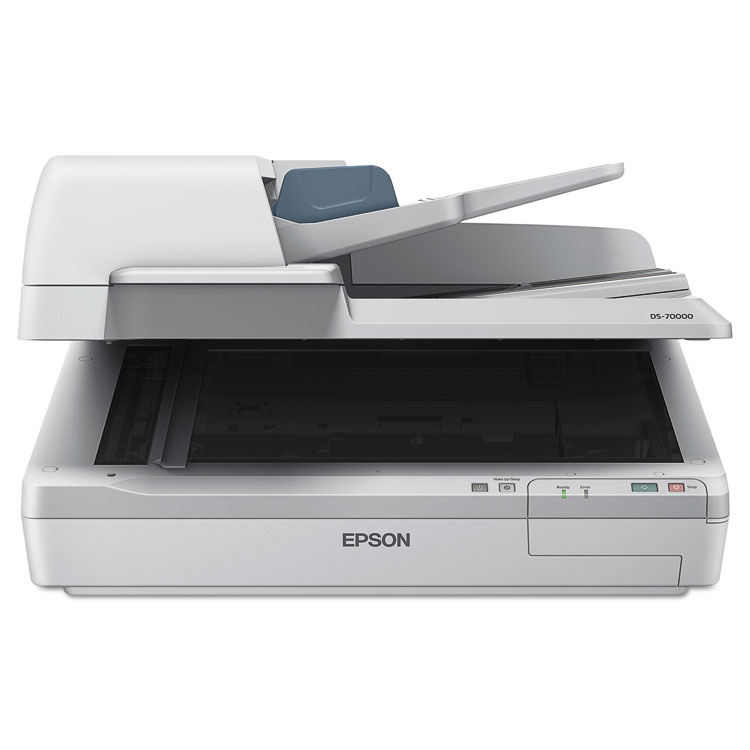 Epson WorkForce DS-70000 Scanner, 600 dpi Optical Resolution, 200-Sheet Duplex Auto Document Feeder (EPSB11B204321)