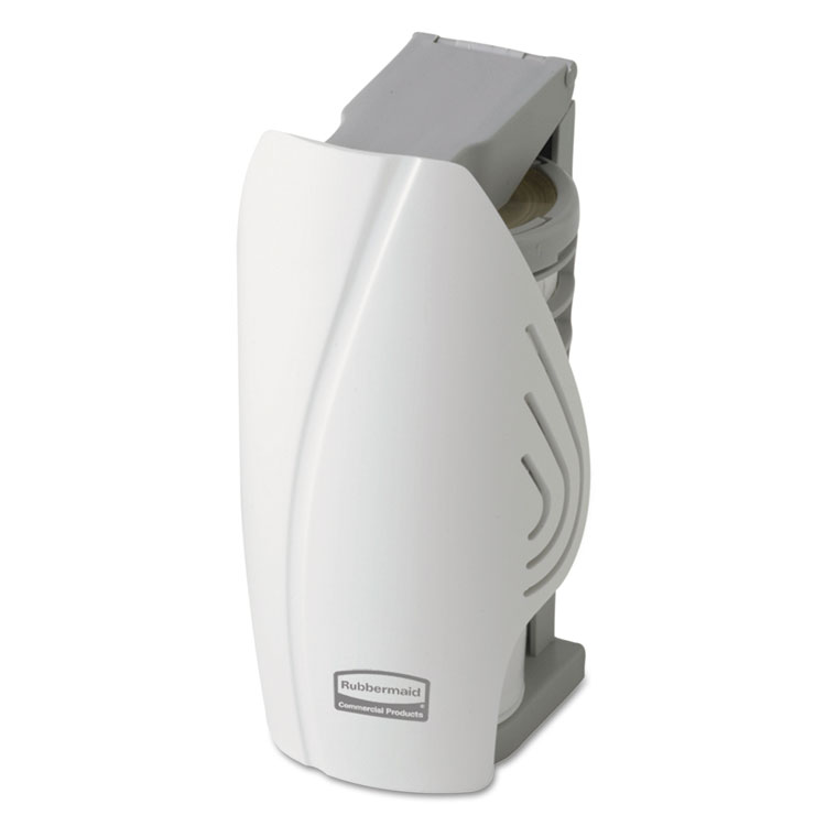Rubbermaid Commercial TC TCell Odor Control Dispenser, 2.75" x 2.5" x 5.25", White (RCP1793547)