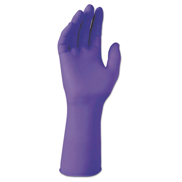 Kimtech PURPLE NITRILE Exam Gloves, Powder-Free, X-Large, 6 mil Thick, 9.5" Long, Purple, 500/Carton (ANS50604)