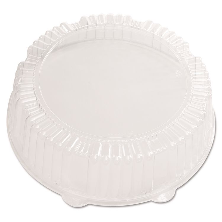 WNA Caterline Dome Lids, 12" Diameter x 2.75" h, Clear, Plastic, 25/Carton (WNAA12PETDM)