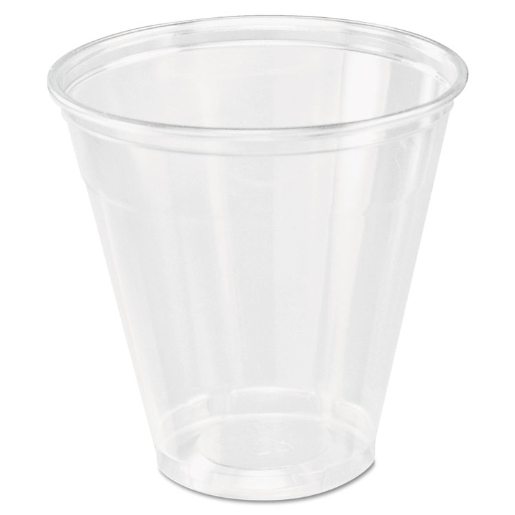 SOLO Ultra Clear Cups, 5 oz, Plastic, 100/Bag, 25 Bags/Carton (DCC5C)